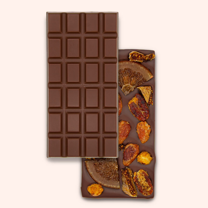 NOISETTES, NOIX DE PÉCAN, AMANDES & FRUITS CONFITS